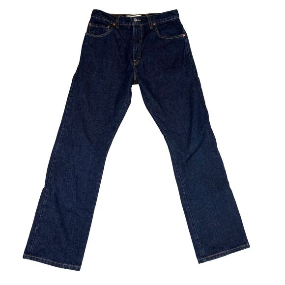 Levis 517 Jeans Mens Blue Denim Cotton Boot Cut Leg 32x32 - Picture 1 of 7